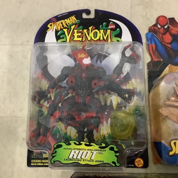 1円〜 未開封 ハズブロ スパイダーマン、TOYBIZ THE VENOM SAGA 他_画像3