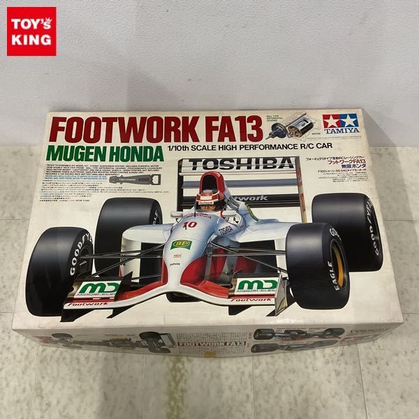 新品 タミヤ 1/10 フォーミュラー1タイプ フットワークFA13 無限 新品 タミヤ 1/10 フォーミュラー1タイプ フットワークFA13 無限