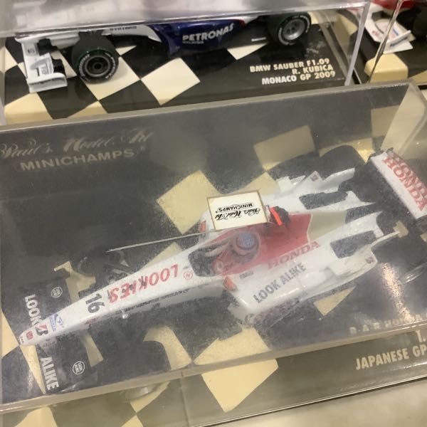 1円〜 ミニチャンプス 1/43 ザウバー ペトロナス C22 #10、パナソニック トヨタ レーシング SHOWCAR 2009 #10 等_画像5