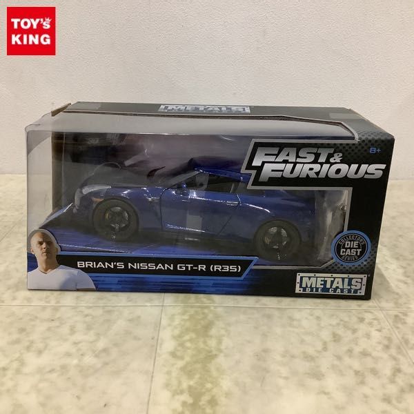 1円〜 JADATOYS 1/24 ワイルドスピード Brian’s NISSAN GT-R (R35)_画像1