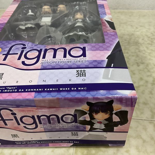 1円〜 未開封 figma 101 俺の妹がこんなに可愛いわけがない。 黒猫_画像6