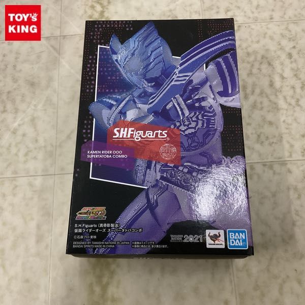 1円〜 S.H.Figuarts 真骨彫製法 仮面ライダーフォーゼ&オーズ MOVIE大戦 MEGA MAX 仮面ライダーオーズ スーパータトバコンボ_画像1