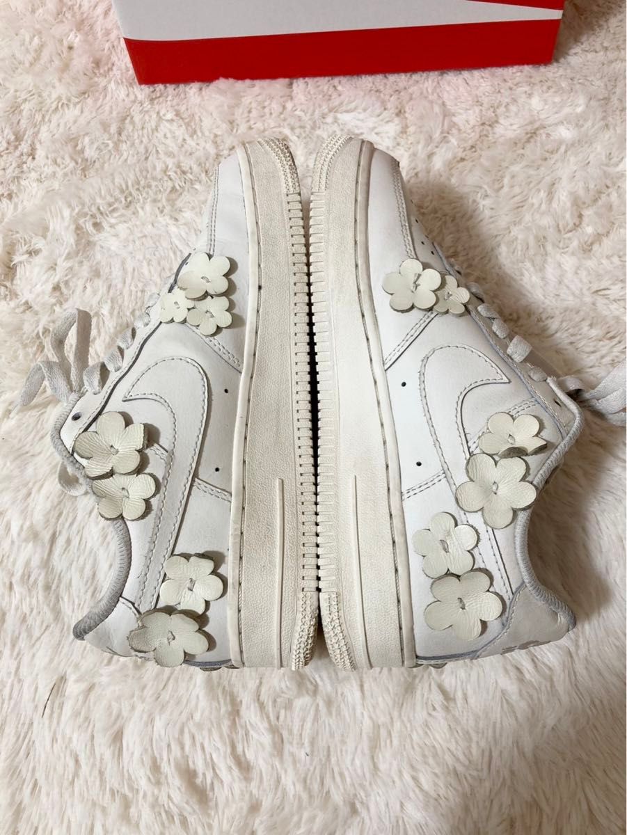 レア　NIKE AIR FORCE1  Desest Sail Flawa 23.5cm フラワー　