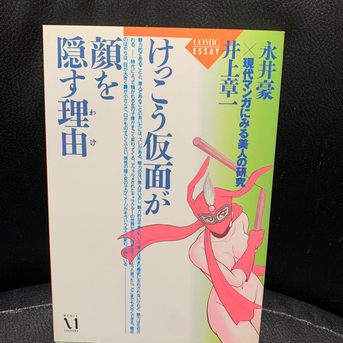 けっこう仮面が顔を隠す理由 永井豪×井上章一 現代マンガにみる美人の研究 / メディアファクトリーの画像1