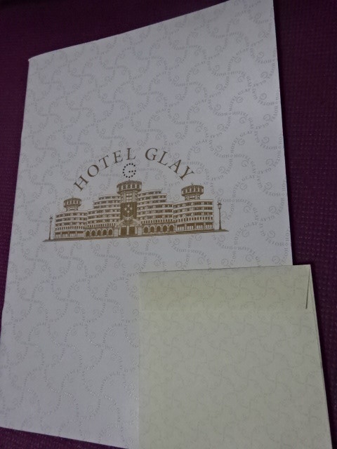 GLAY Tour goods pamphlet HOTEL GLAY CD attaching 