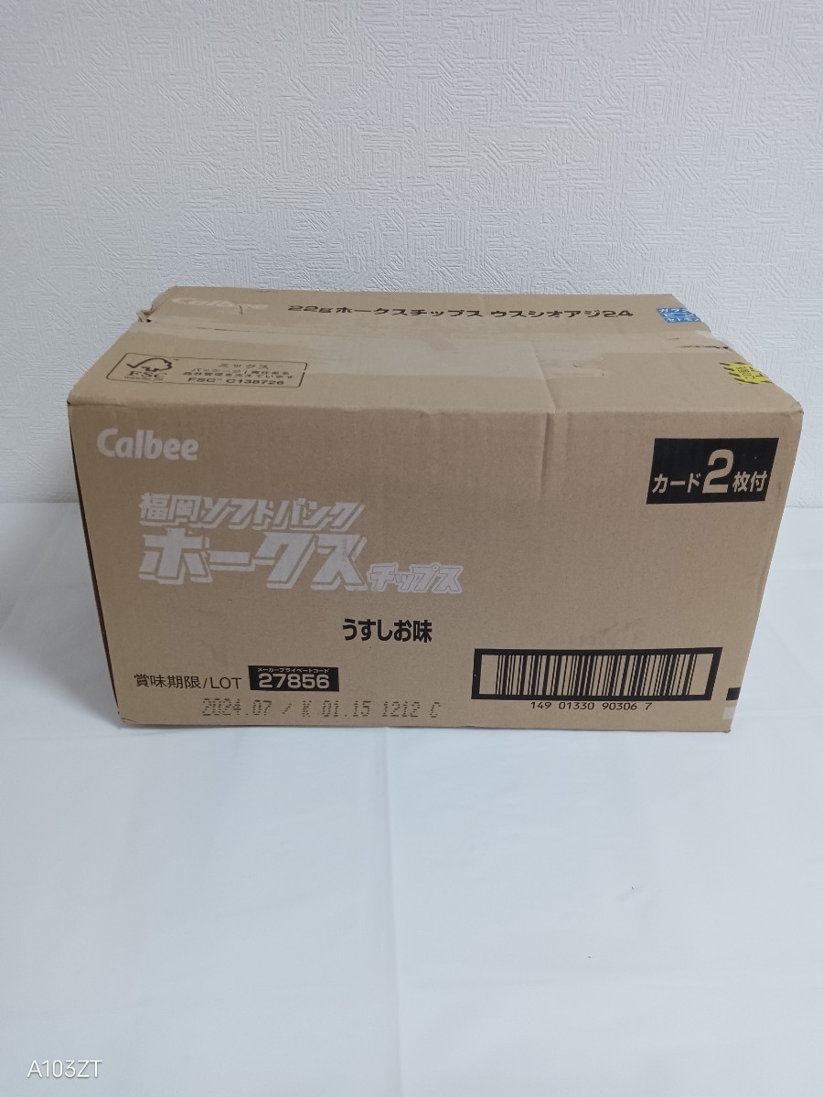 ** Calbee Professional Baseball chip s** confection only, card is is not,2024 year SoftBank fork limitation Kyushu limited goods best-before date 2024 year 7 month 