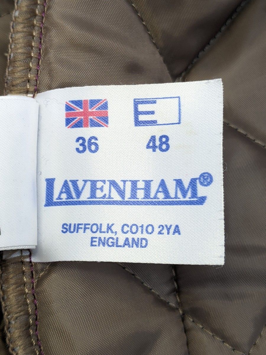 ラベンハム クレイドン LAVENHAM Craydon レディース 36 キルティング ジャケット 英国製
