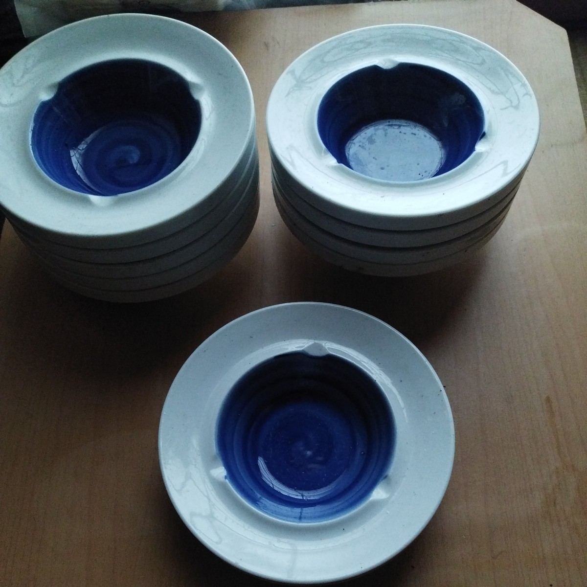 2 陶器灰皿10個_画像1