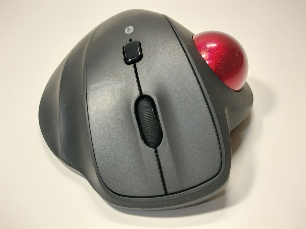 ELECOM エレコム トラックボール ワイヤレス マウス 無線 Bluetooth ブラック_画像4