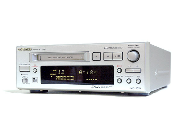 ★ ONKYO INTEC205 MDデッキ【 ONKYO MD-105X 】整備済美品 ★