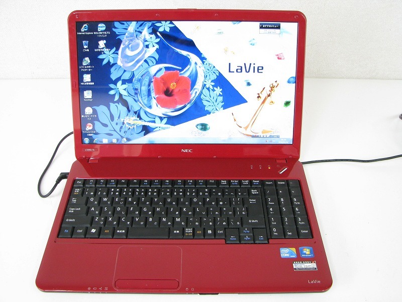 NEC Lavie LS550/A PC-LS550SD6R Corei5 M430 2.27Ghz 4GB Win7 Home Premiumの画像1