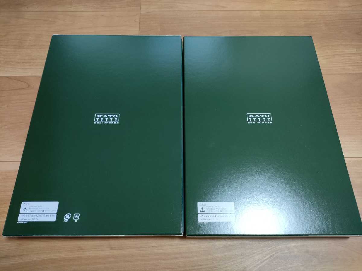 KATO 車両ケース2個 行先表示シール2枚 新品未使用 /10-1451 381系「ゆったりやくも」6両セットより_画像2