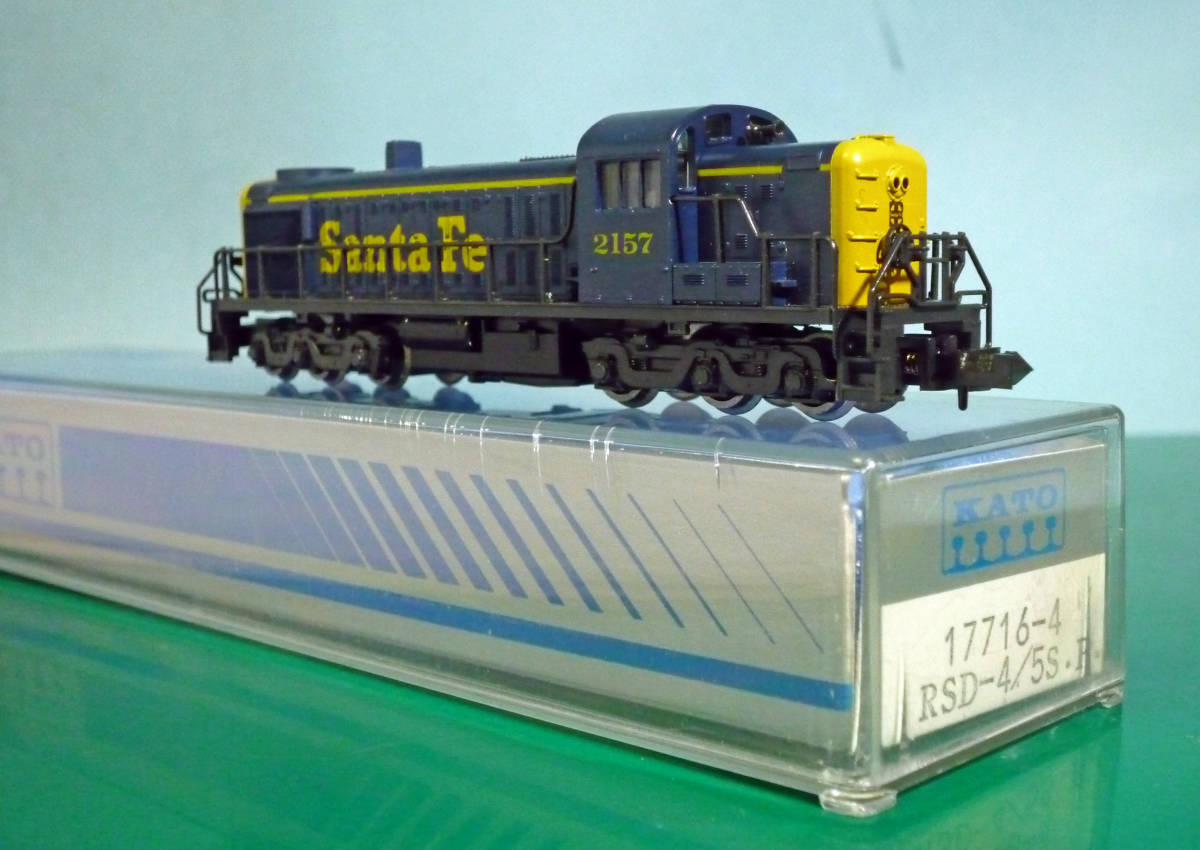 ■Nゲージ「Santa Fe RSD-4/5 ＃17716ー4（動力車）」KATO製
