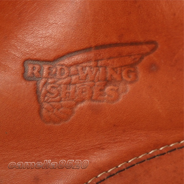 RED WING レッドウイング 8166 プレーントゥ ブーツ 赤茶 本革 11年製 US9.5 約27.5cm 中古 美品_画像2