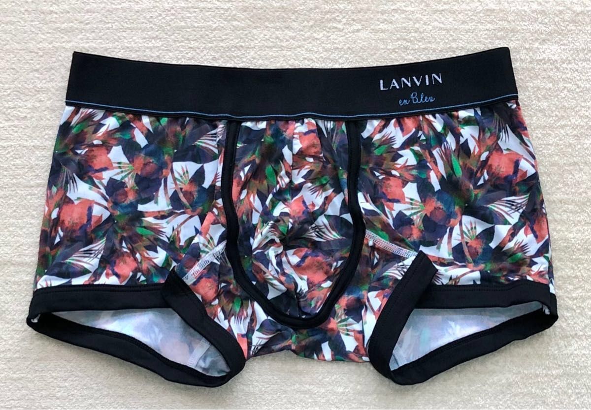 LANVIN en Bleu ランバン オン ブルー ボクサーパンツ Ｍサイズ ローライズ 6枚セット 日本製