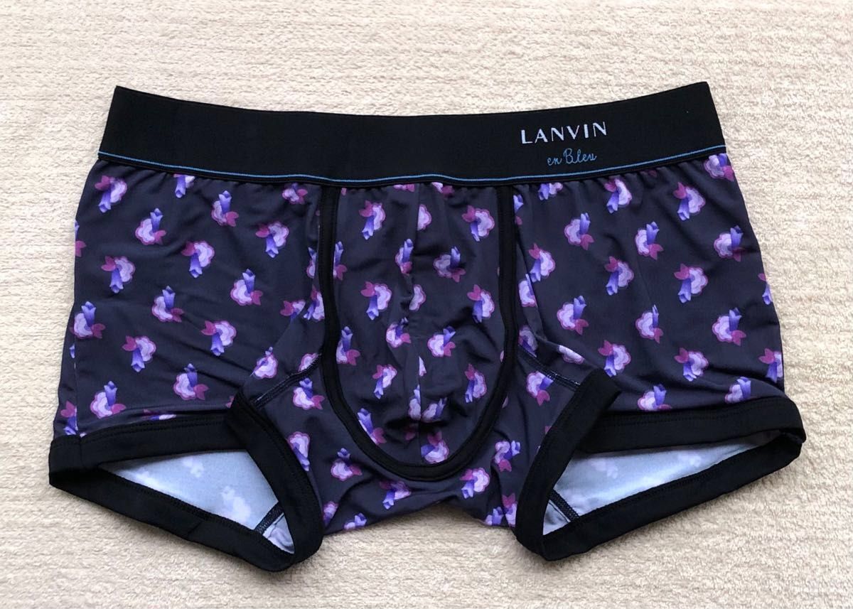 LANVIN en Bleu ランバン オン ブルー ボクサーパンツ Ｍサイズ ローライズ 6枚セット 日本製