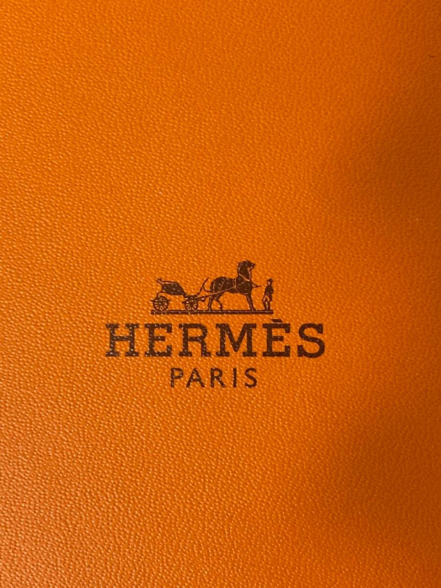 新作 エルメス HERMES 空き箱 空箱 オレンジ ボックス　スカーフ　24×24