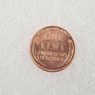 1円スタート アンティークコイン リンカーン ラッキー ONE CENT １ペニー銅貨 1955 アメリカ 米国 レプリカ 398_画像3