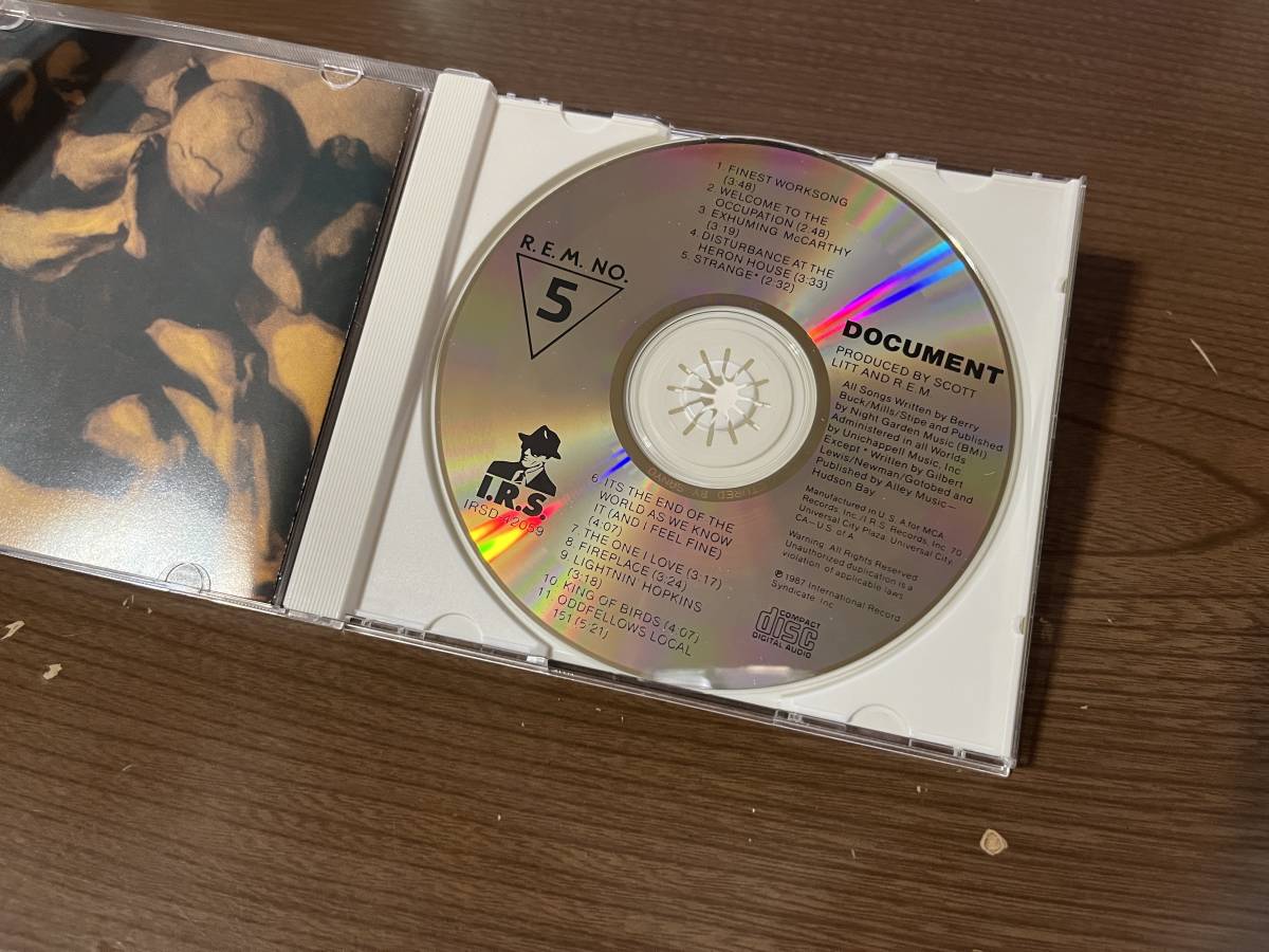 R.E.M.『Doccument』(CD)_画像3