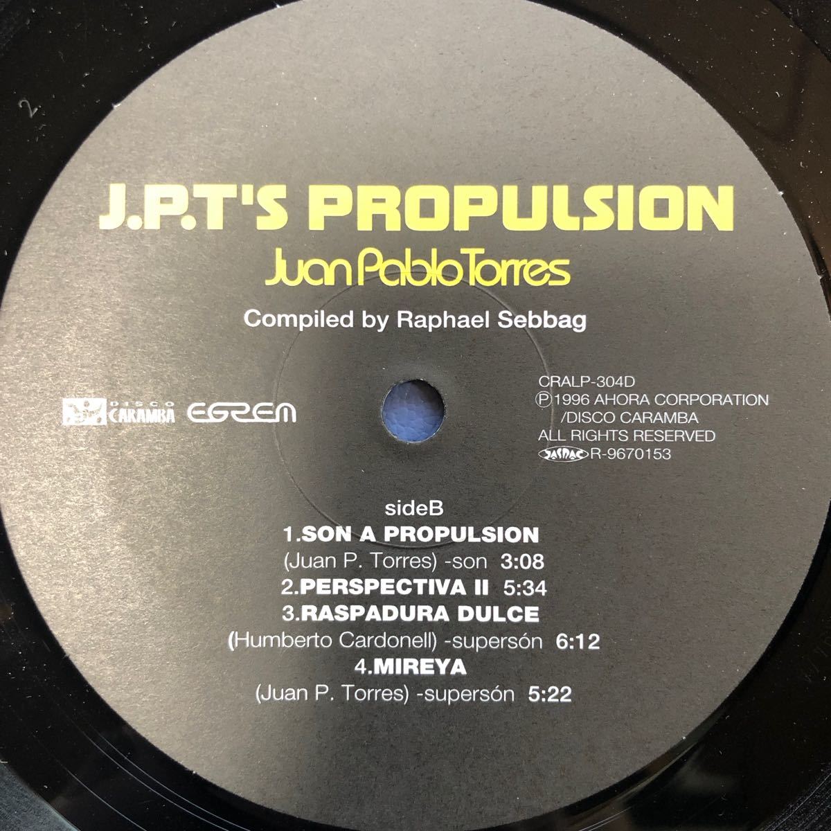 c 2LP 二枚組 Juan Pablo Torres J.P.T's Propulsion 見開きジャケット レコード 5点以上落札で送料無料の画像5
