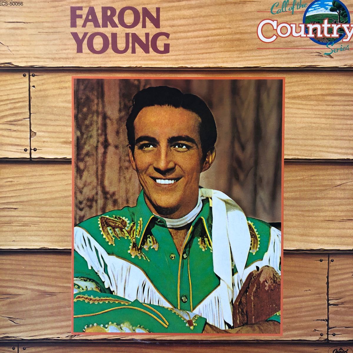 c LP ファロン・ヤング Faron Young 白レーベル プロモ レコード 5点以上落札で送料無料_画像1