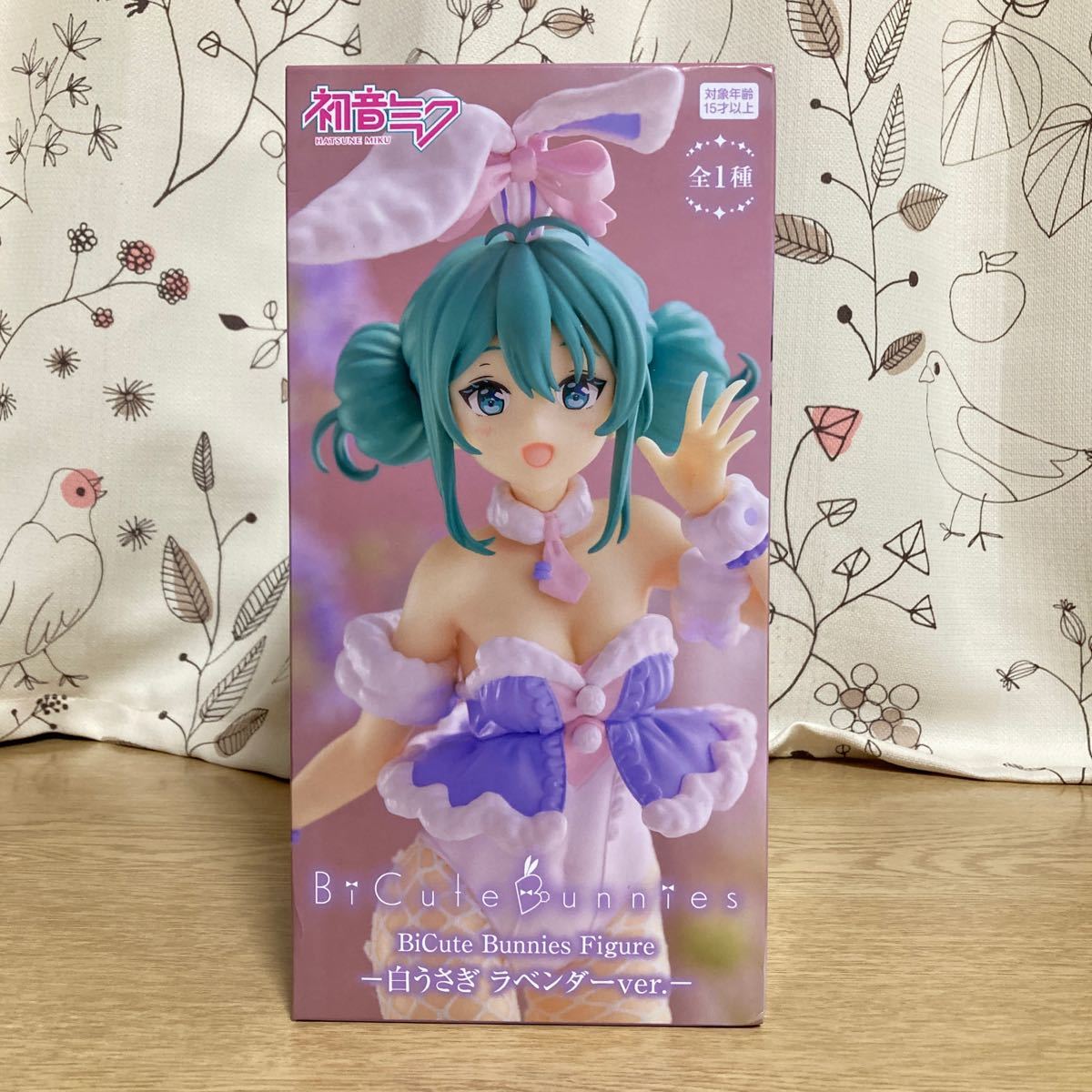 初音ミク BiCute Bunnies Figure 白うさぎ ラベンダーver. 全一種 新品