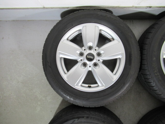  激安即決 中古タイヤホイール 4本 セット BMW MINI クロスオーバーR60 16×6.5J 120-5H+46 73Φ BS LUFT RVⅡ 205/60R16 92H Y00046_16-6.5J 120-5H+46 73Φ