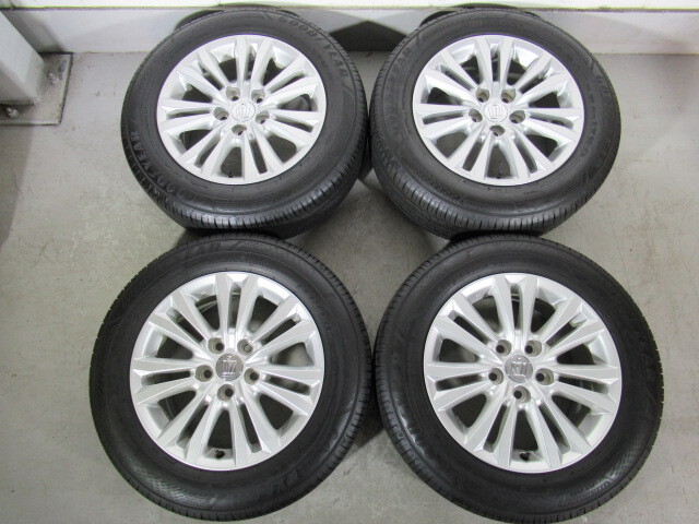 激安即決 トヨタ 210系 クラウンロイヤルサルーン 16×7.0J 114.3-5H+40 60Φ/GOODYEAR EG02 215/60R16 95H 2020年製 中古4本セット Y00057の画像1