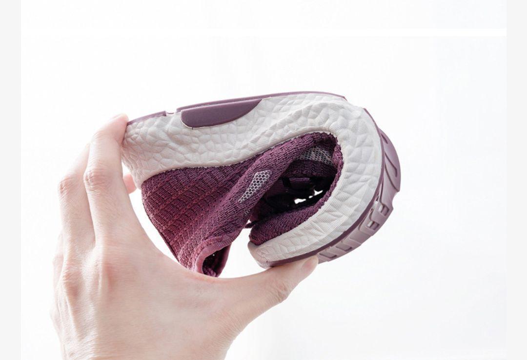レディース スポーツ ウォーキングシューズ ピンク ランニング トレーニング スニーカー 23cm ジム 室内 屋外 履きやすい 新品 運動靴の画像4