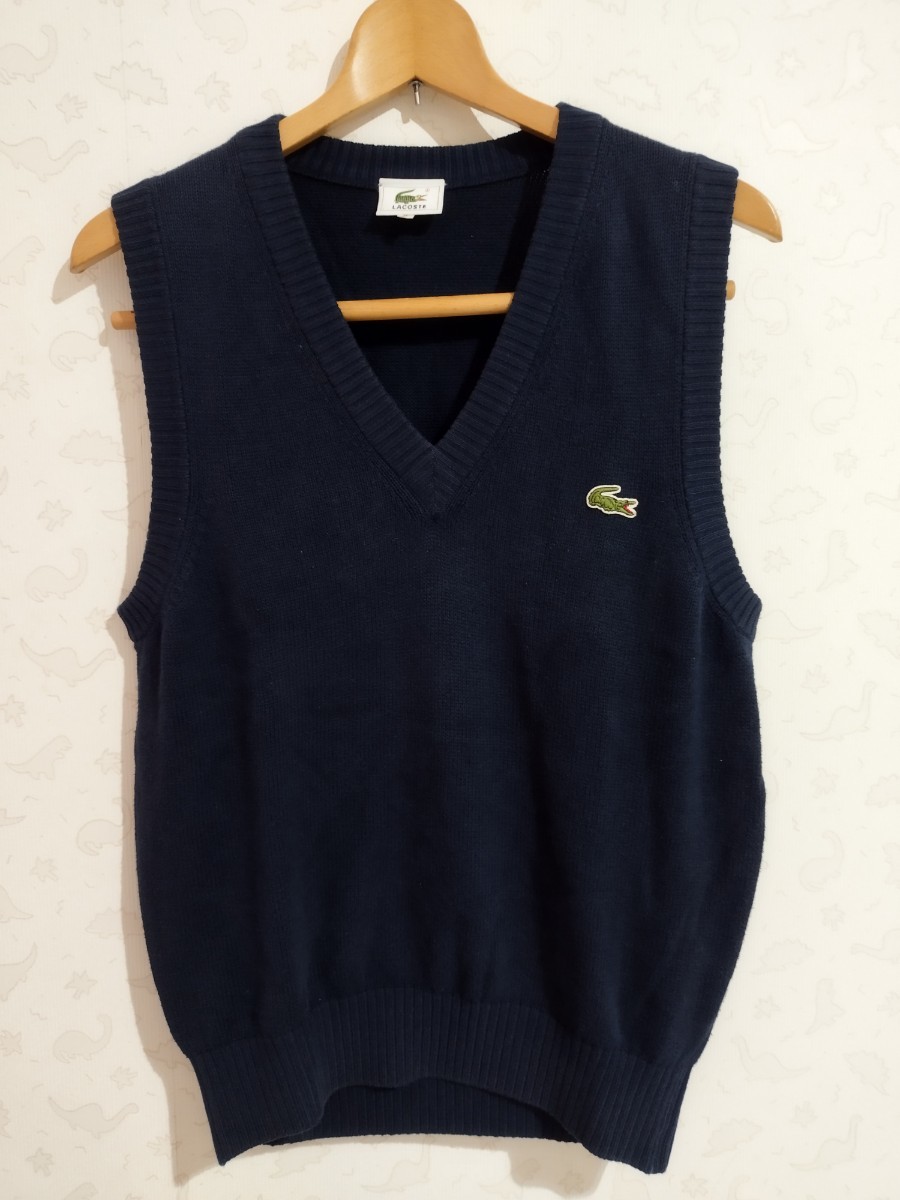 LACOSTE ラコステ ニットベスト ベスト トップスの画像1