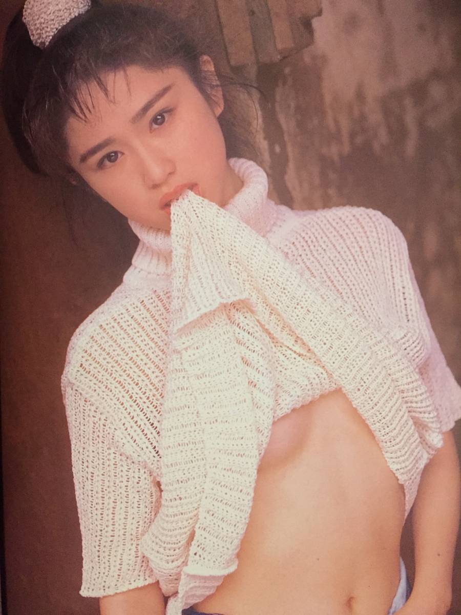 古本 帯なし 写真集 イカした娘 本田理沙 撮影:井ノ元浩二 歌手 アイドル 下着 クリックポスト発送等_画像9