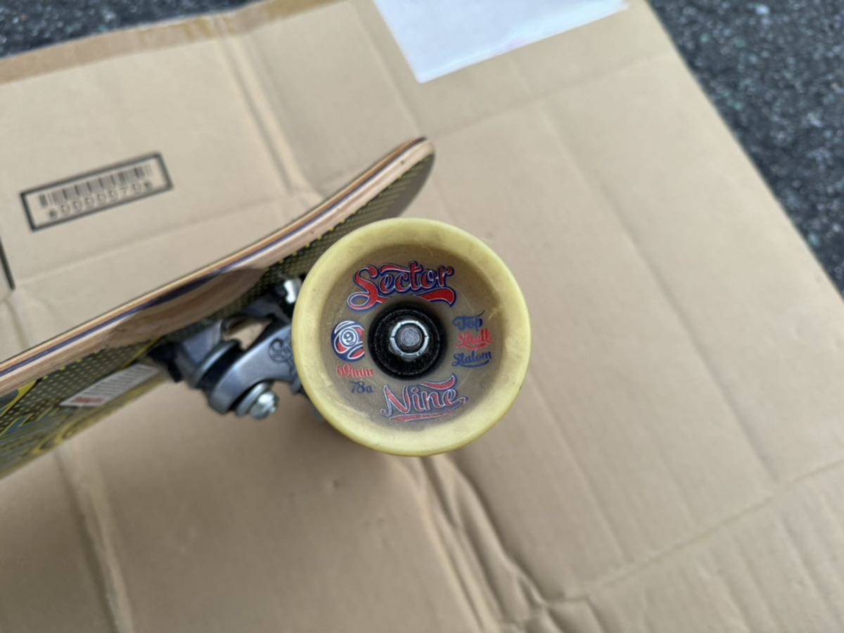 SECTOR9 セクターナイン サイドワインダー2 ガルウィングトラック ロングスケートボード スケボー ロンスケ SIDE WINDER の画像8