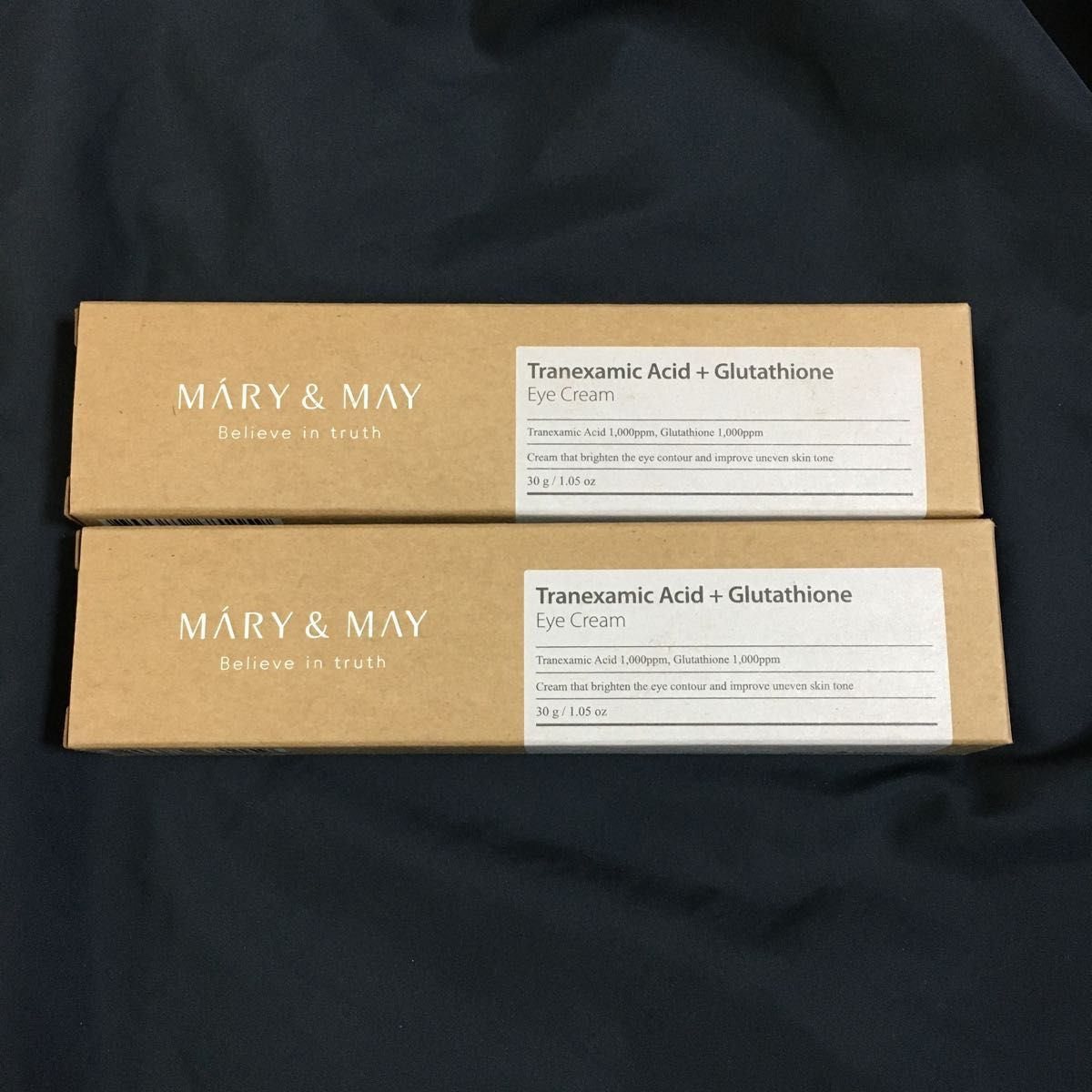 【2本セット】マリーアンドメイ　トラネキサム酸+グルタチオンアイクリーム　MARY&MAY