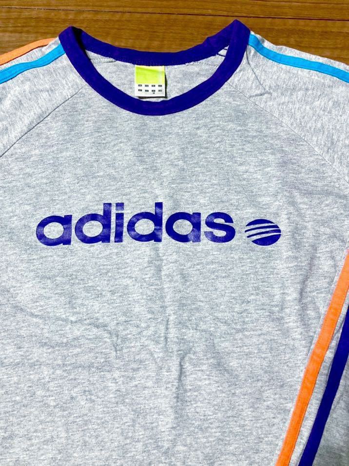  Adidas adidas NEO LABEL футболка с длинным рукавом * Logo принт * long T спортивная одежда * Adidas Neo *M размер состояние хороший * бесплатная доставка 