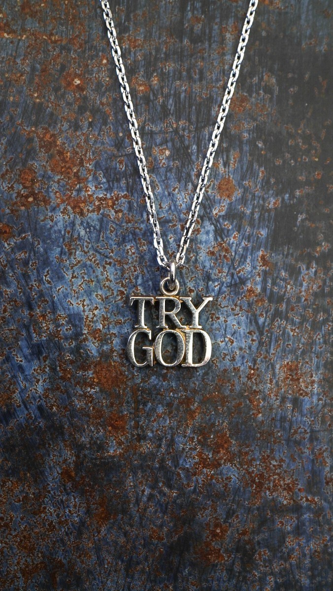 TIFFANY&Co ティファニー TRY GOD ネックレス チャーム シルバー925 