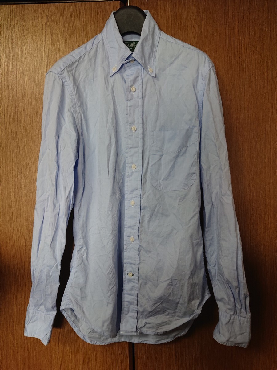 usa製 ギットマン GITMAN BROS vintage BDシャツ xs sero individualized shirts_画像1