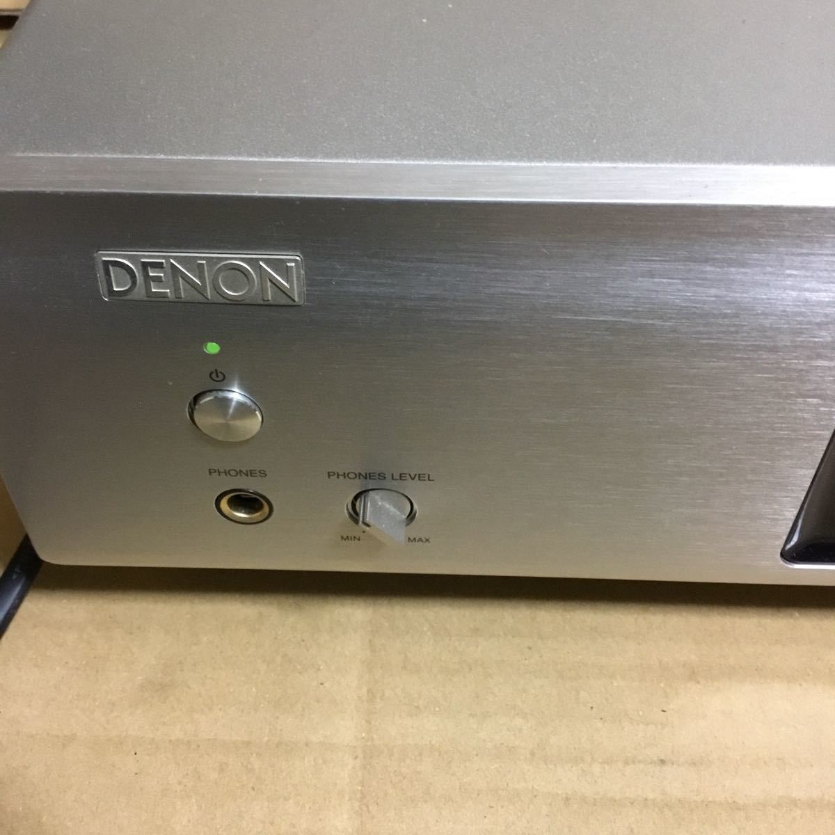 DENON デノン CDプレーヤー CDデッキ CD COMPACT DISC PLAYER DCD-755RE ジャンク_画像2