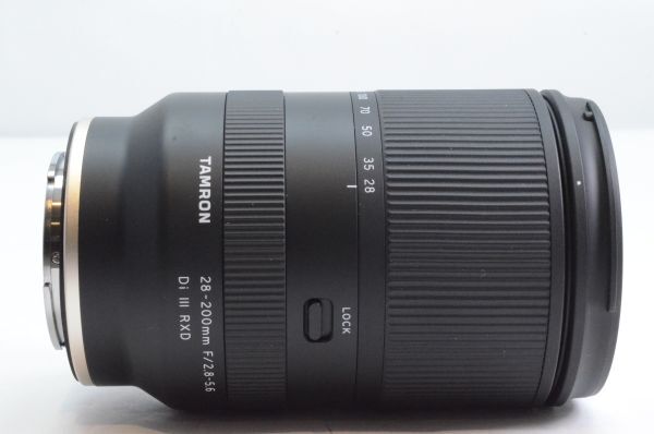 極上品★TAMRON タムロン 28-200mm F/2.8-5.6 Di III RXD A071 ソニー SONY Eマウント 高倍率ズームレンズ★保証書付き 元箱付き 02111_画像4