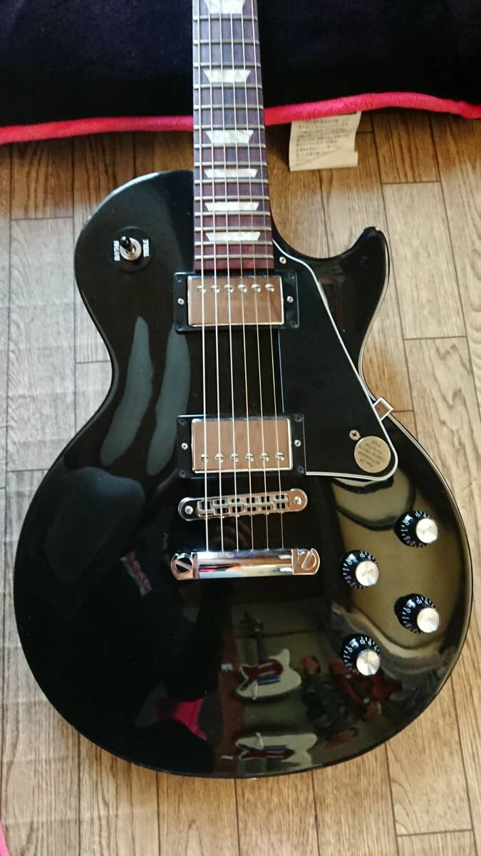 【2012'】Gibson LesPaul Studio CustomPG Ebony　ギブソン レスポール_画像1