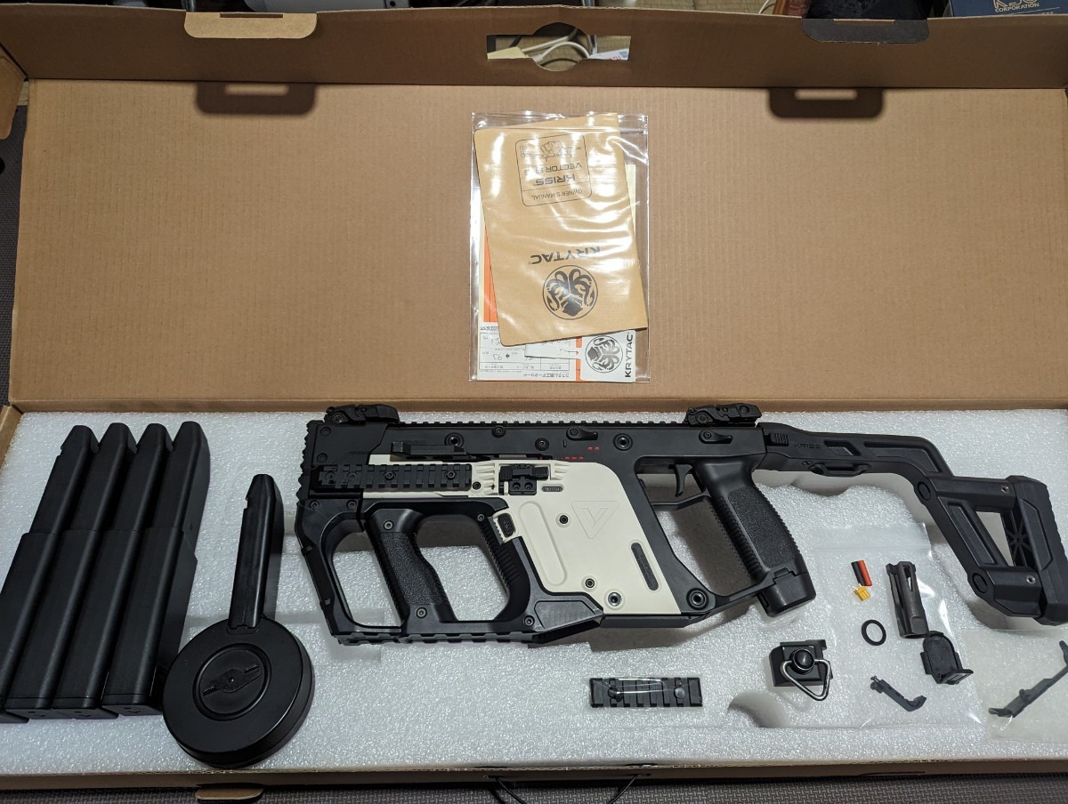 KRYTAC　KRISS VECTOR クリスベクター 電動ガン ストライクヘッドカスタム品 おまけ多数　※二個口配送_画像1