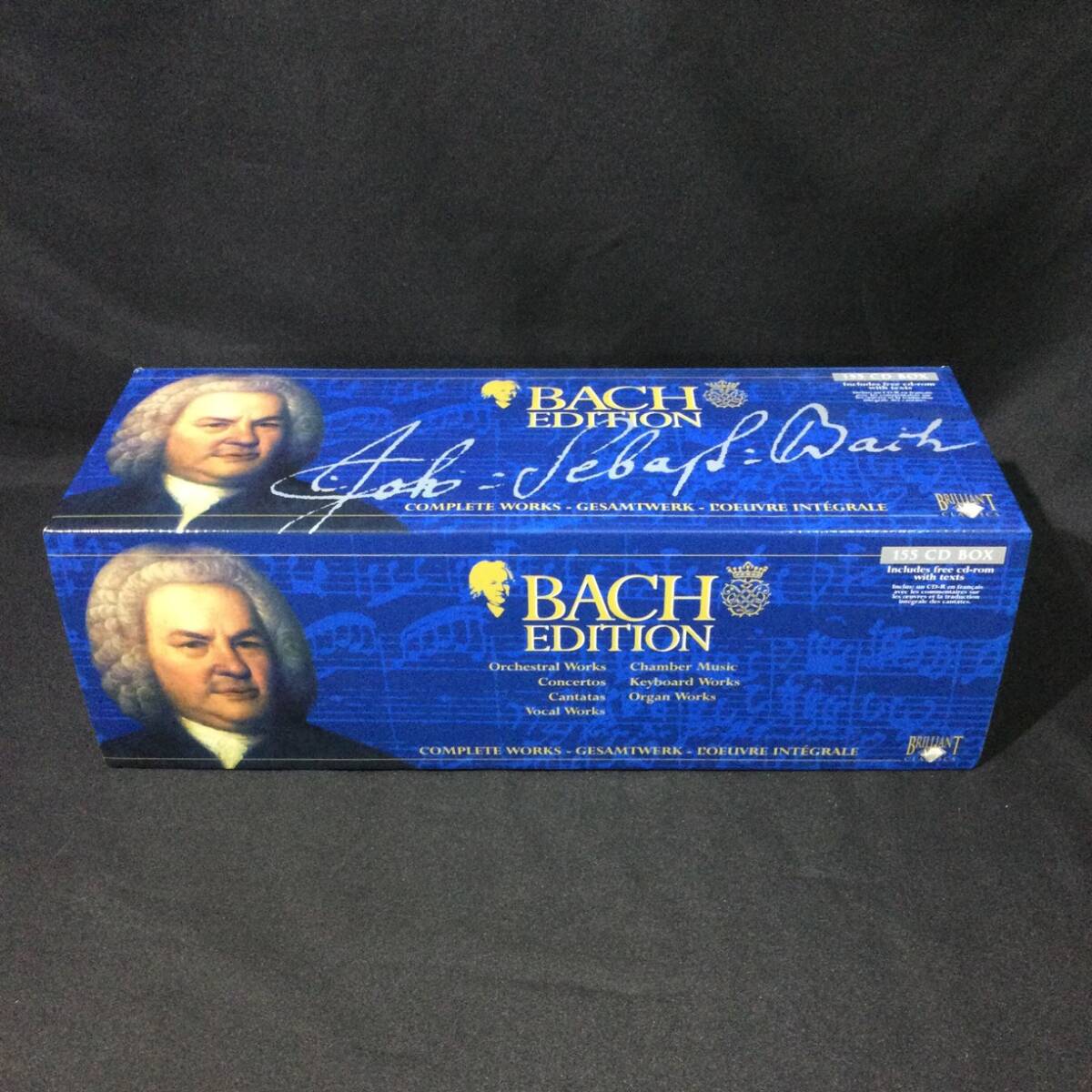 【廃盤品】★『 BACH EDITION COMPLETE WORKS J.S. バッハ 作品大全集 』CD 155 ＋ CD-ROM 1 BOX★ T5_画像1