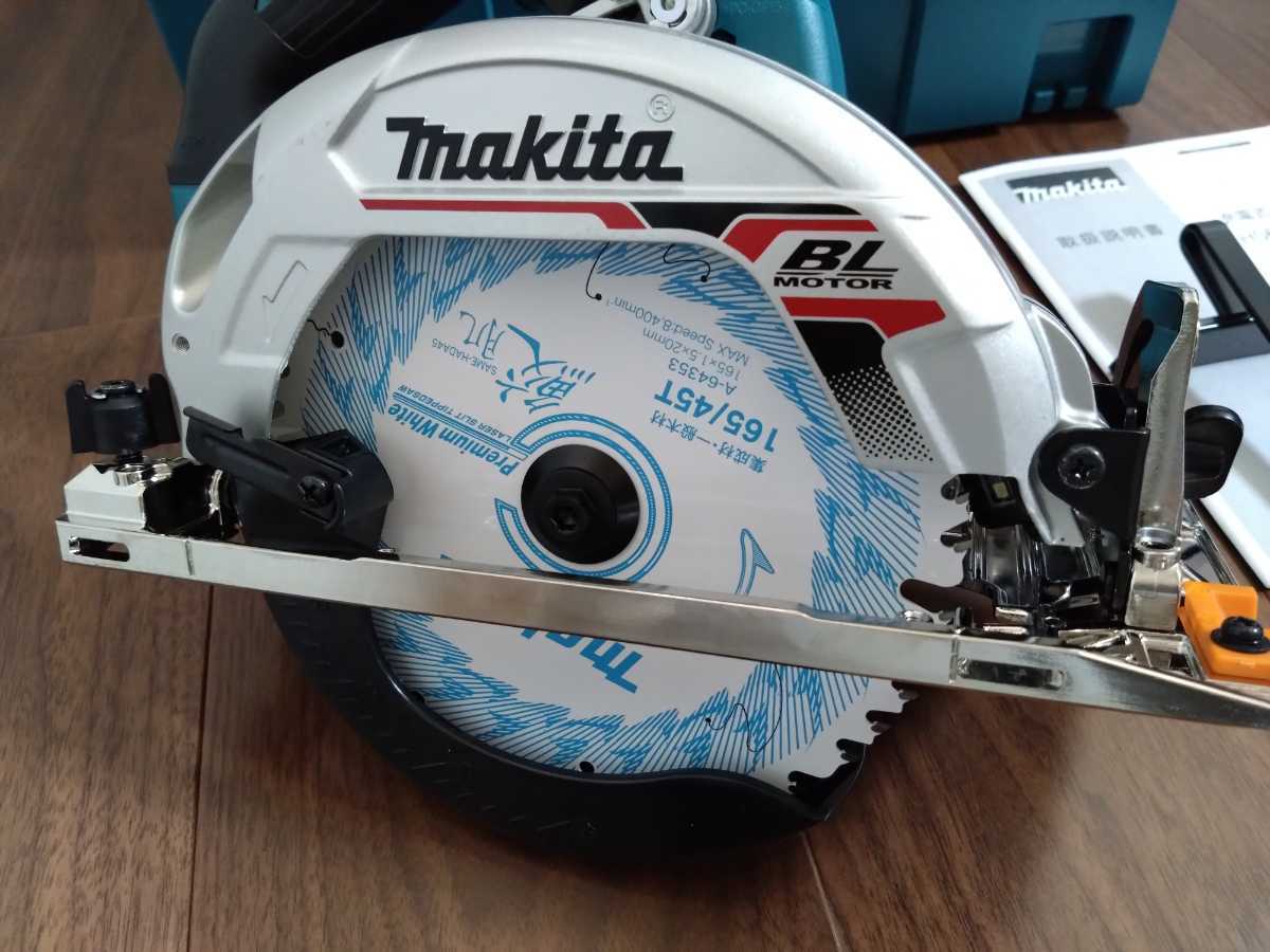 makita マキタ 18v 165mm 充電式 丸ノコ HS631dgxs 鮫肌 本体+ makita マキタ 18v 165mm 充電式 丸ノコ HS631dgxs 鮫肌 本体+