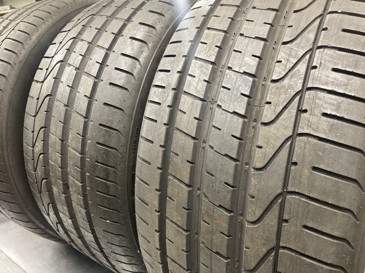 ピレリpzero 295/35r21 4本バリ溝　ポルシェカイエン他_画像8