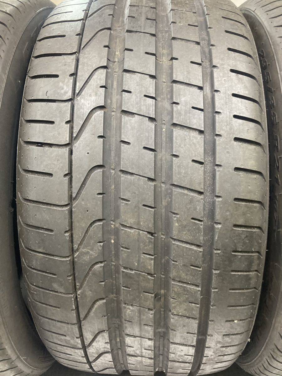 ピレリpzero 295/35r21 4本バリ溝　ポルシェカイエン他_画像4