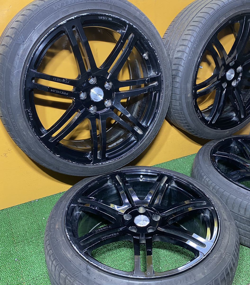 ＊夏用 245/40ZR20 99W XL WINRUN R330 ☆2022年製造 ☆PREMIUM FORGED PF【20×9.5J +40 PCD:114.3×5H ハブ径:66mm】4本セット_画像3