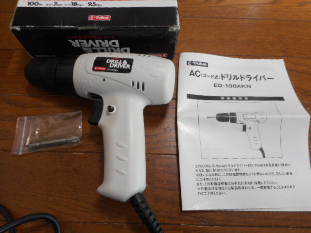 E-Value ドリルドライバー ED-100AKN　電動工具_画像1