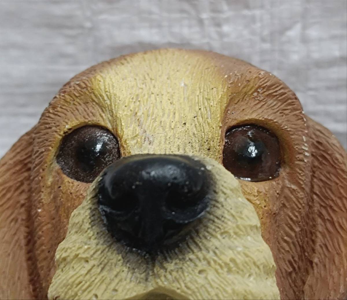・ビーグル犬　リアルな樹脂製人形置物　フィギュア　オブジェ_画像4