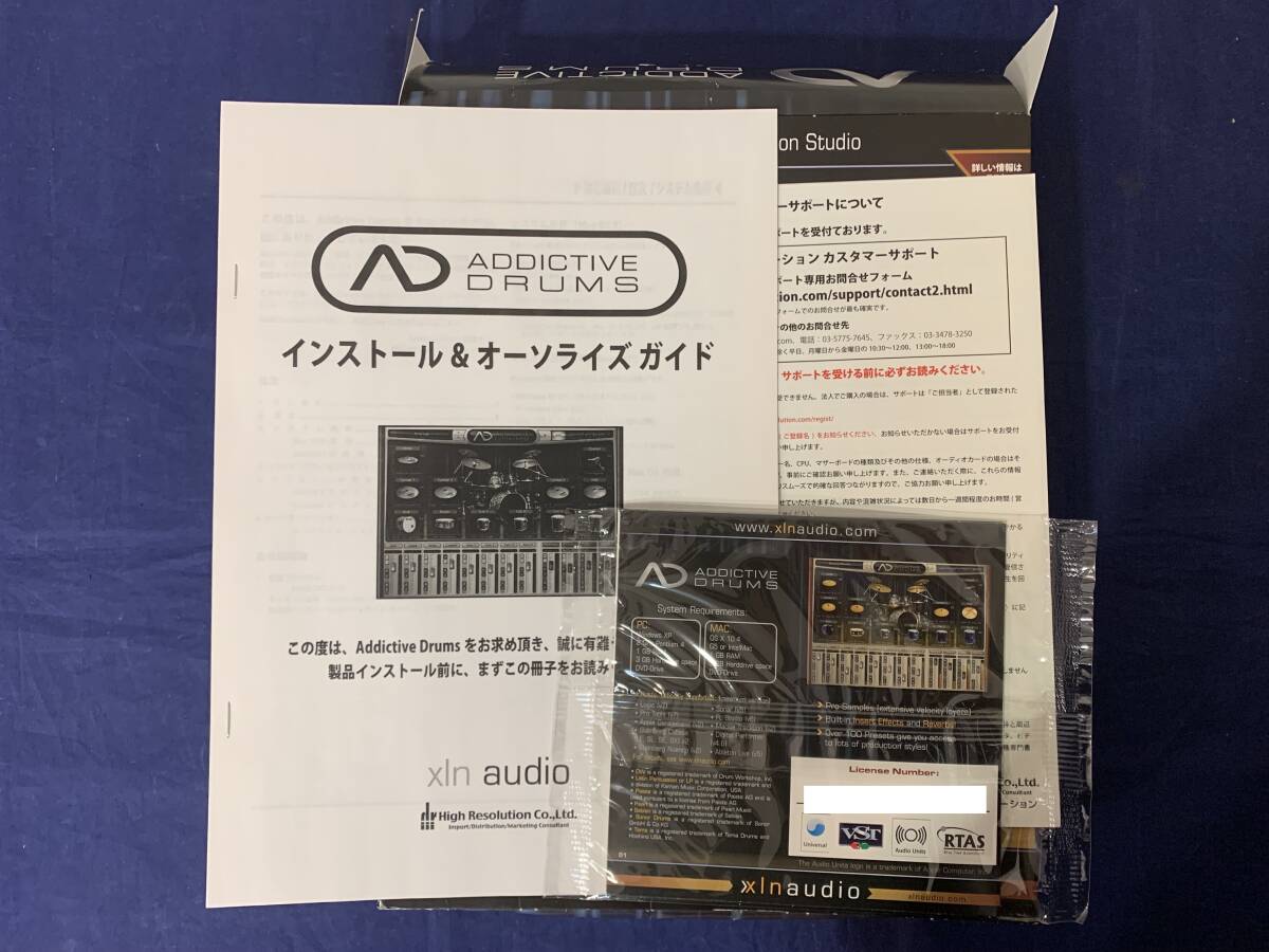 ★☆AVID Pro Tools + Mbox Pro （ProTools9同梱版） USBドングル有 ADDICTIVE DRUMS付 中古品☆★_画像8