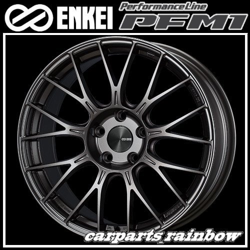 ★送料無料★ENKEI/エンケイ PerformanceLine PFM1 16×5.5J 4/100 +45★Dark Silver/ダークシルバー★新品 2本価格★_画像1