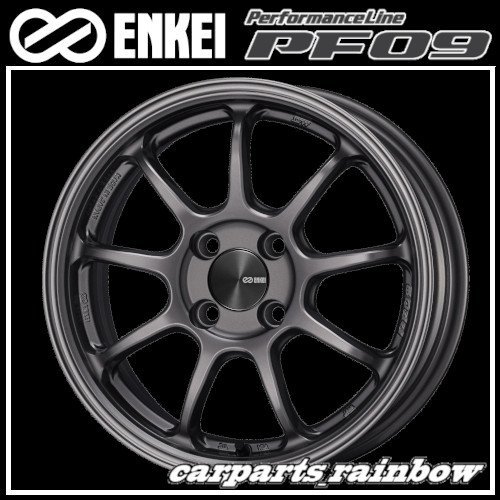 ★ENKEI/エンケイ PerformanceLine PF09 16×6.5J 4/100 +45★Dark Silver/ダークシルバー★新品 1本価格★_画像1